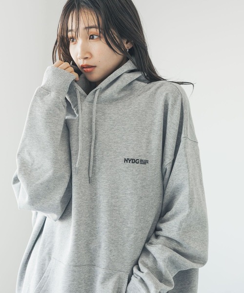 LOWRYS FARM（ローリーズファーム）の「ＮＹＢＧウラケパーカー　 328984（スウェット・メンズ・グレー/ホワイト・MEDIUM/LARGE）」の17枚目の写真