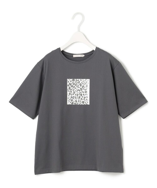ICB(アイシービー)の「ロゴTEE(Tシャツ/カットソー・レディース・ブラック系/アイボリー系/グレー系1/アイボリー系1・SMALL/MEDIUM/X-SMALL)」の14枚目の写真