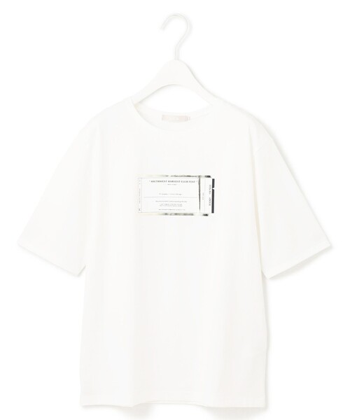 ICB(アイシービー)の「ロゴTEE(Tシャツ/カットソー・レディース・ブラック系/アイボリー系/グレー系1/アイボリー系1・SMALL/MEDIUM/X-SMALL)」の15枚目の写真