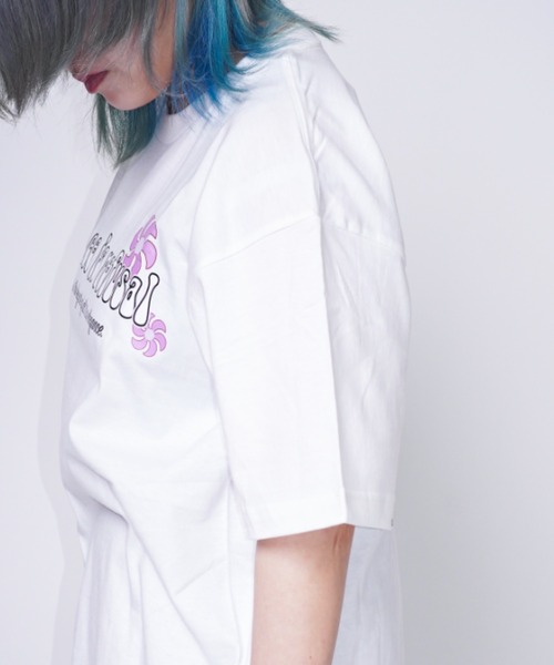 Bling Leads(ブリングリーズ)の「Z)【BLINGLEADS】 424419 和柄シリーズ PRINT SS T 着物(Tシャツ/カットソー・メンズ・ブラック/ホワイト・LARGE/MEDIUM)」の5枚目の写真