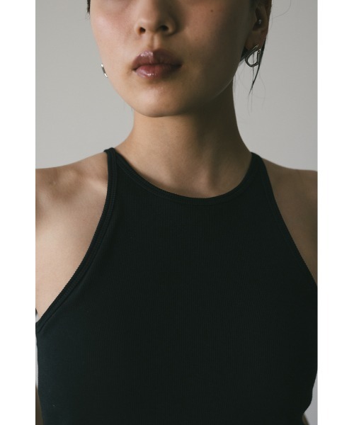 STYLEMIXER（スタイルミキサー）の「カップ付きアメスリタンク（タンクトップ・レディース・ブラック/ホワイト/ブラウン・SMALL/MEDIUM）」の17枚目の写真