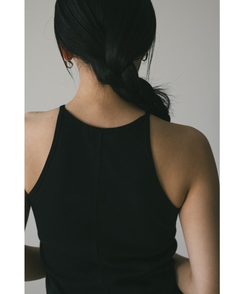 STYLEMIXER（スタイルミキサー）の「カップ付きアメスリタンク（タンクトップ・レディース・ブラック/ホワイト/ブラウン・SMALL/MEDIUM）」の20枚目の写真