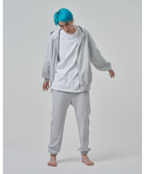 COMMON BASE（コモンベース）の「BLANK H SWEAT PANTS（スウェットパンツ・メンズ・ネイビー/ホワイト/ライトグレー/ブラック/ヘザーグレー・SMALL/MEDIUM/LARGE/X-LARGE）」の3枚目の写真