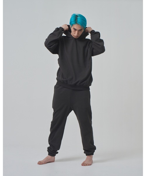 COMMON BASE（コモンベース）の「BLANK H SWEAT PANTS（スウェットパンツ・メンズ・ネイビー/ホワイト/ライトグレー/ブラック/ヘザーグレー・SMALL/MEDIUM/LARGE/X-LARGE）」の19枚目の写真