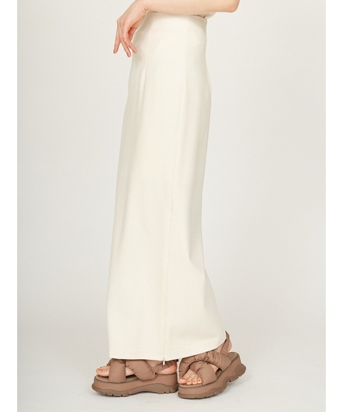 emmi（エミ）の「ダンボールアイラインタックスカート（スカート・レディース・ブラック/アイボリー・1/0）」の13枚目の写真