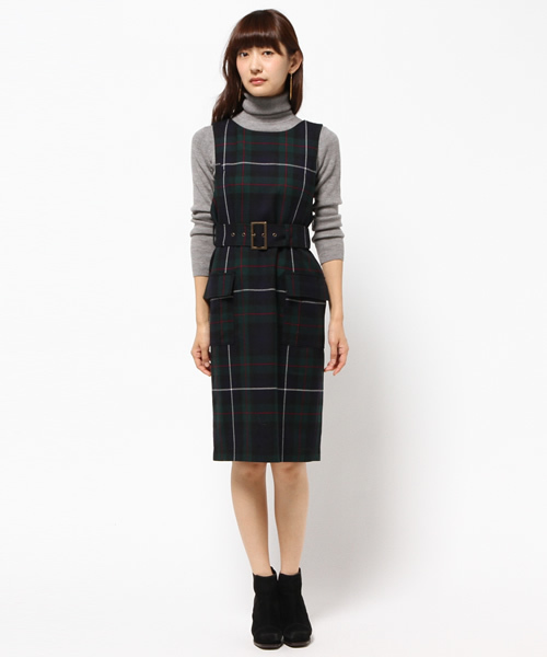 GRACE CONTINENTAL（グレースコンチネンタル）の「ウールチェック