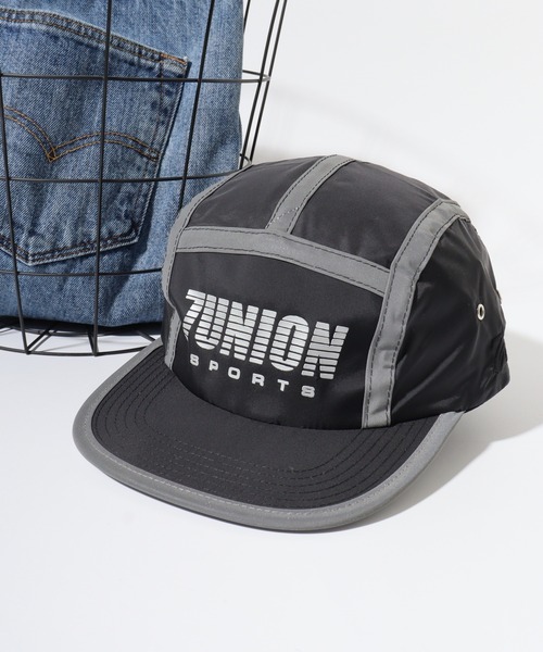 7Union(セブンユニオン)の「7UNION Sports Runner Jet Cap 3Mリフレクター 撥水 ナイロン ジェットキャップ(キャップ・メンズ・イエロー/ブラック・FREE)」の2枚目の写真