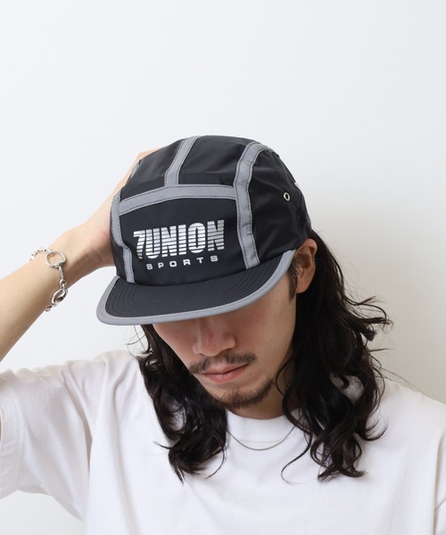 7UNION Sports Runner Jet Cap 3Mリフレクター 撥水 ナイロン