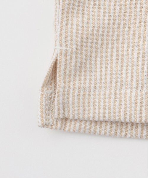 petit main（プティマイン）の「布帛半袖セットアップ（セットアップ・キッズ・ブルー/ストライプ・110cm/80ｃｍ/130cm/120cm/90cm/100cm）」の11枚目の写真