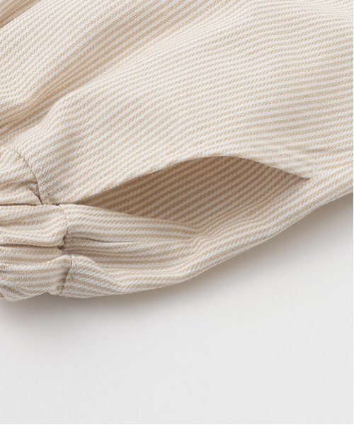 petit main（プティマイン）の「布帛半袖セットアップ（セットアップ・キッズ・ブルー/ストライプ・110cm/80ｃｍ/130cm/120cm/90cm/100cm）」の14枚目の写真