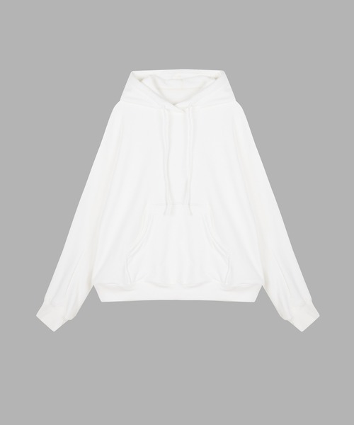 JNBY(ジェーエヌビーワイ)の「Oversized Wire Hoodie / ワイヤーフーディー(パーカー・レディース・ホワイト/ブラック/グレー・36/34/38)」の13枚目の写真
