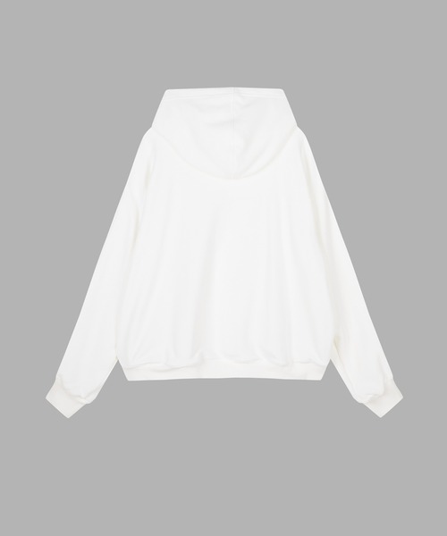 JNBY(ジェーエヌビーワイ)の「Oversized Wire Hoodie / ワイヤーフーディー(パーカー・レディース・ホワイト/ブラック/グレー・36/34/38)」の14枚目の写真