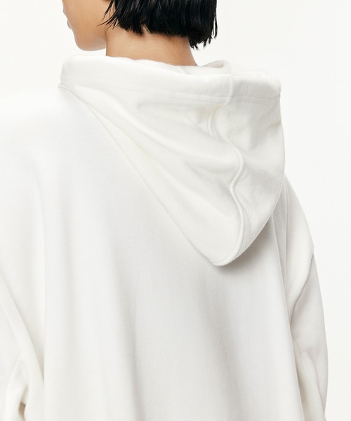 JNBY(ジェーエヌビーワイ)の「Oversized Wire Hoodie / ワイヤーフーディー(パーカー・レディース・ホワイト/ブラック/グレー・36/34/38)」の19枚目の写真