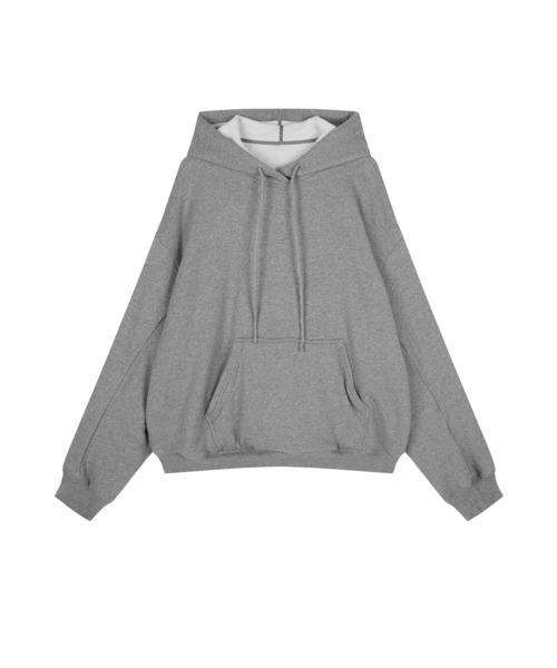 JNBY(ジェーエヌビーワイ)の「Oversized Wire Hoodie / ワイヤーフーディー(パーカー・レディース・ホワイト/ブラック/グレー・36/34/38)」の4枚目の写真