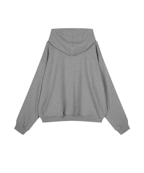 JNBY(ジェーエヌビーワイ)の「Oversized Wire Hoodie / ワイヤーフーディー(パーカー・レディース・ホワイト/ブラック/グレー・36/34/38)」の5枚目の写真