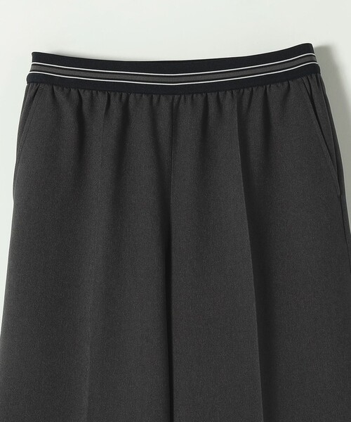 quaranciel(カランシエル)の「quaranciel:〈手洗い可能〉ウエスト ライン イージー ワイド パンツ 2(その他パンツ・レディース・オリーブ/ブラック/チャコールグレー・36/40/38)」の14枚目の写真