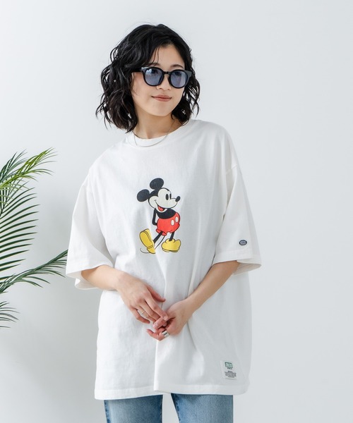 DISCUS(ディスカス)の「【DISCUS/ディスカス×Disney/ディズニー】グラフィックプリントTシャツ(Tシャツ/カットソー・レディース・ホワイト系その他/ブラック系その他/ホワイト系その他4/ブラック系その他2/ホワイト系その他2/ホワイト系その他3/ブラック系その他3/ブラック系その他4・MEDIUM/LARGE)」の9枚目の写真