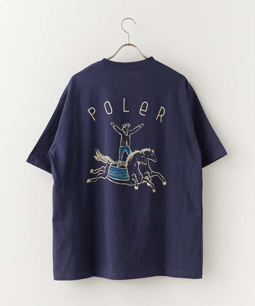 POLeR/ポーラー HORSE RELAX FIT TEE Tシャツ（Tシャツ