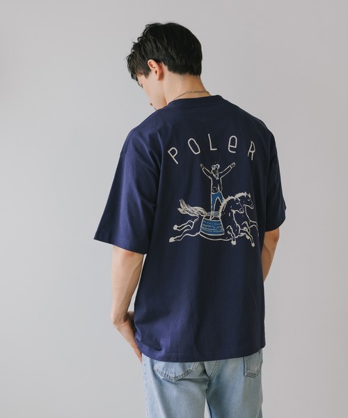 POLeR/ポーラー HORSE RELAX FIT TEE Tシャツ（Tシャツ