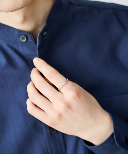 ete（エテ）の「[シェア] ロンバス リング（リング・メンズ・プラチナム・11号/9号/13号/17号/19号/15号/21号）」の5枚目の写真