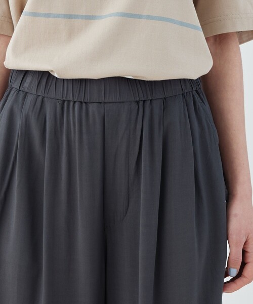 ウォッシャブルレーヨン イージーパンツ（その他パンツ）｜GALERIE VIE