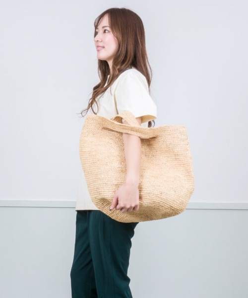 かごバッグ myktantan セール】【MADE IN MADA /メイドインマダ】大きめ かごバッグ