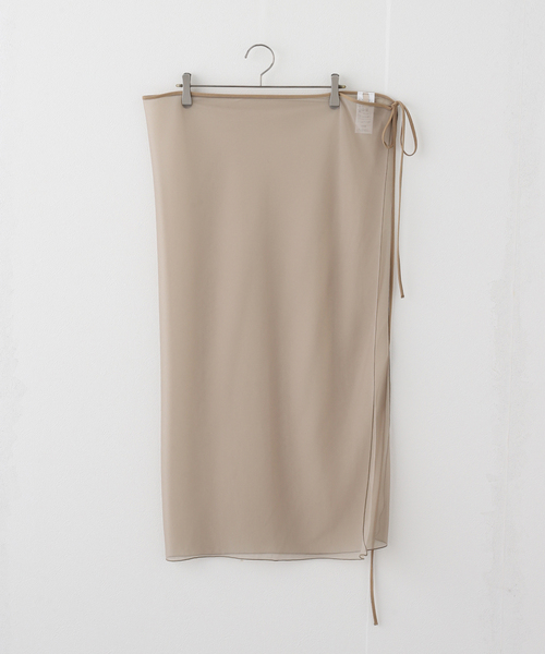 plage（プラージュ）の「sheer wrap スカート（スカート）」 - WEAR