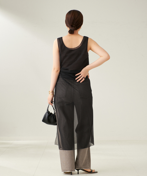 plage（プラージュ）の「sheer wrap スカート（スカート）」 - WEAR
