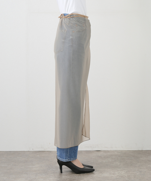 プラージュ　シアーラップスカート plage スカート sheer wrap : ZOZOTOWN Yahoo!店 - 通販 - Yahoo
