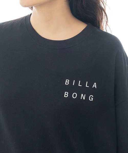 BILLABONG(ビラボン)の「【BILLABONG WOMENS/ビラボンウィメンズ】25SS LINE CLEAN LOGO LOOSE TEE/バックプリント半袖ロゴTシャツ(Tシャツ/カットソー・レディース・イエロー/ホワイト/ブラック/ブルー系その他・LARGE/MEDIUM)」の10枚目の写真