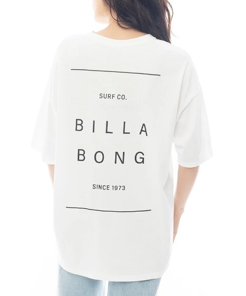BILLABONG(ビラボン)の「【BILLABONG WOMENS/ビラボンウィメンズ】25SS LINE CLEAN LOGO LOOSE TEE/バックプリント半袖ロゴTシャツ(Tシャツ/カットソー・レディース・イエロー/ホワイト/ブラック/ブルー系その他・LARGE/MEDIUM)」の14枚目の写真