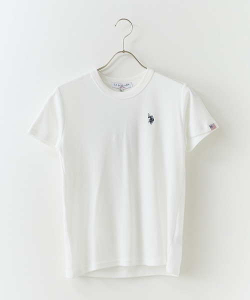 U.S. POLO ASSN.(ユーエスポロアッスン)の「U.S. POLO ASSN./ユーエスポロアッスン スムース1ポイント刺繍Tシャツ メンズ 秋物 秋服 2026年秋冬(Tシャツ/カットソー・メンズ・ホワイト系その他/ブラック系その他/ネイビー/ホワイト/サックスブルー/ピンク・M/S/L)」の21枚目の写真
