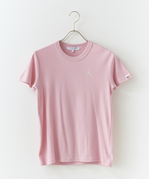 U.S. POLO ASSN.(ユーエスポロアッスン)の「U.S. POLO ASSN./ユーエスポロアッスン スムース1ポイント刺繍Tシャツ メンズ 秋物 秋服 2026年秋冬(Tシャツ/カットソー・メンズ・ホワイト系その他/ブラック系その他/ネイビー/ホワイト/サックスブルー/ピンク・M/S/L)」の18枚目の写真