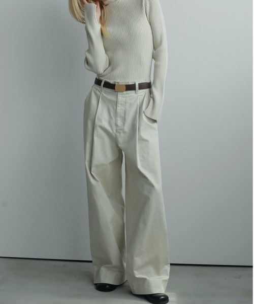 セール】Wide Chino Pants（その他パンツ）｜anuke（アンヌーク）の