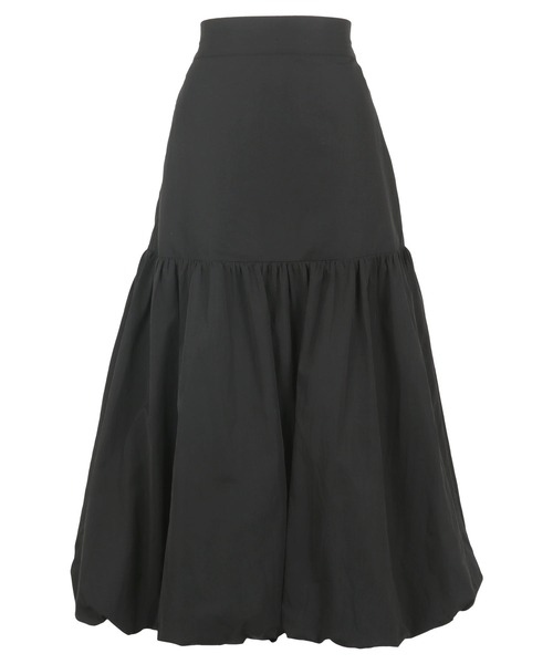 KOBE LETTUCE(コウベレタス)の「切替えバルーンスカート(スカート・レディース・グレー/ブラック/オフホワイト・M)」の5枚目の写真