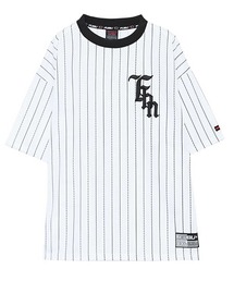 FUBU-Mesh Stripe T-shirts