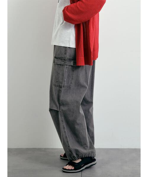 新品　SM2 薄手コットン　ダンガリーパンツ　ワークパンツ セール】デニム/チノカーゴパンツ（その他パンツ）｜SM2