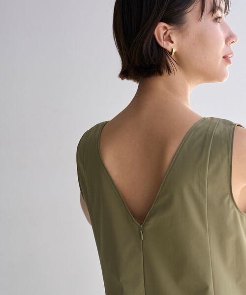 UNFILO(アンフィーロ)の「【GOCOCi/ワコール】FINE MOVE コクーンワンピース(ワンピース・レディース・カーキ系/ブラック系・SMALL/MEDIUM/LARGE)」の5枚目の写真