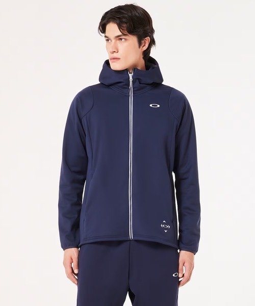 OAKLEY(オークリー)の「オークリー STRIKING BONDING WARM JKT 6.0/スポーツ・トレーニング/ジャケット/ 防風 / 保温 / MENS / メンズ /OAKLEY(パーカー・メンズ・ブラック/ネイビー・XL/S/M/L)」の1枚目の写真