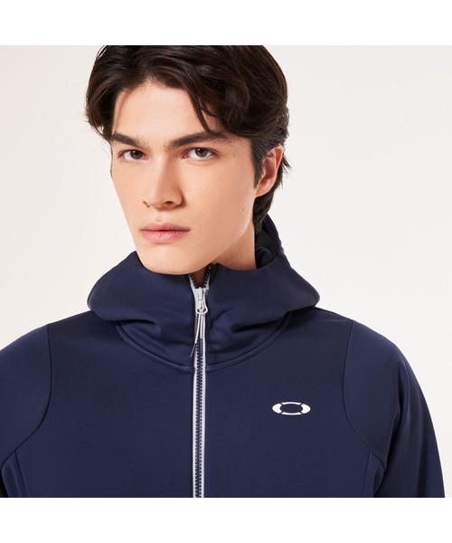 OAKLEY(オークリー)の「オークリー STRIKING BONDING WARM JKT 6.0/スポーツ・トレーニング/ジャケット/ 防風 / 保温 / MENS / メンズ /OAKLEY(パーカー・メンズ・ブラック/ネイビー・XL/S/M/L)」の14枚目の写真