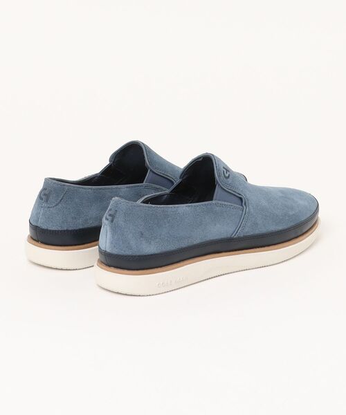 COLE HAAN(コールハーン)の「グランドプロ ストローポイント ツインゴア mens(スリッポン・メンズ・ブルー・7/7.5/8/8.5/9/9.5/10/10.5/11)」の3枚目の写真