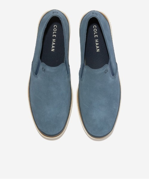 COLE HAAN(コールハーン)の「グランドプロ ストローポイント ツインゴア mens(スリッポン・メンズ・ブルー・7/7.5/8/8.5/9/9.5/10/10.5/11)」の7枚目の写真