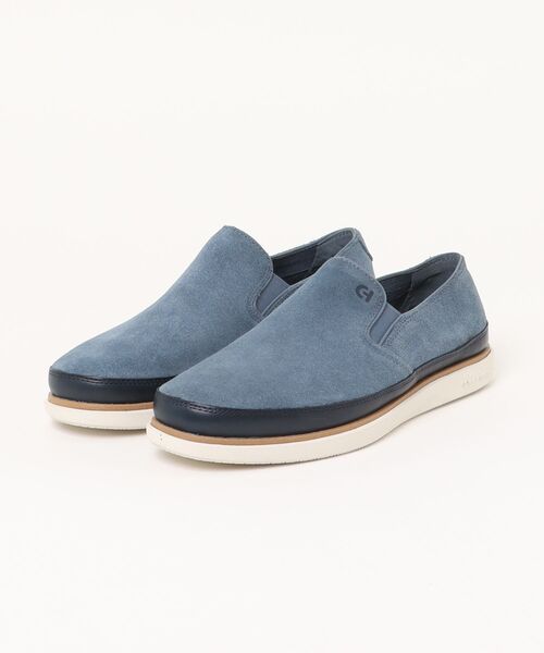 COLE HAAN(コールハーン)の「グランドプロ ストローポイント ツインゴア mens(スリッポン・メンズ・ブルー・7/7.5/8/8.5/9/9.5/10/10.5/11)」の9枚目の写真