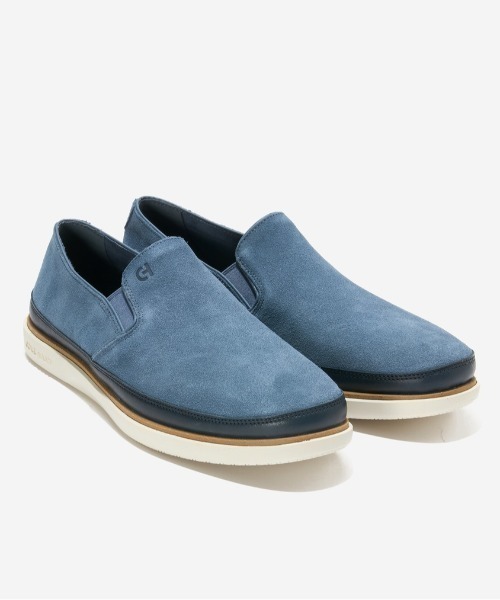 COLE HAAN(コールハーン)の「グランドプロ ストローポイント ツインゴア mens(スリッポン・メンズ・ブルー・7/7.5/8/8.5/9/9.5/10/10.5/11)」の4枚目の写真