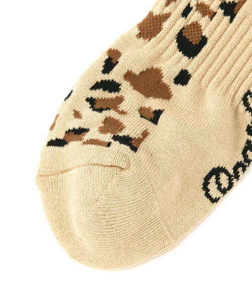 PEARLY GATES(パーリーゲイツ)の「【PEARLY GATES】ヒョウ柄ミドルソックス (MENS)(ソックス/靴下・メンズ・ダークインディゴブルー/ベージュ系その他・FREE)」の4枚目の写真