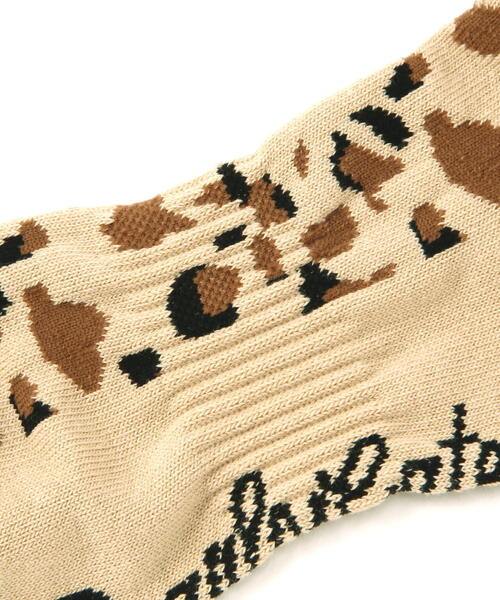 PEARLY GATES(パーリーゲイツ)の「【PEARLY GATES】ヒョウ柄ミドルソックス (MENS)(ソックス/靴下・メンズ・ダークインディゴブルー/ベージュ系その他・FREE)」の5枚目の写真