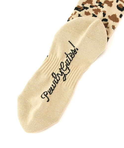 PEARLY GATES(パーリーゲイツ)の「【PEARLY GATES】ヒョウ柄ミドルソックス (MENS)(ソックス/靴下・メンズ・ダークインディゴブルー/ベージュ系その他・FREE)」の6枚目の写真