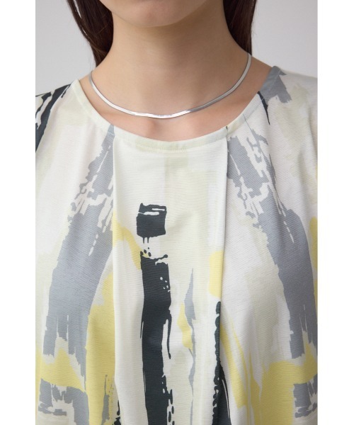 AZUL by moussy(アズールバイマウジー)の「C/Tシャーベットノースリーブトップス(Tシャツ/カットソー・レディース・ブラック/グレー/ホワイト系その他・FREE)」の16枚目の写真