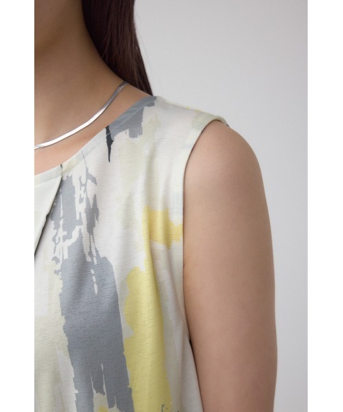 AZUL by moussy(アズールバイマウジー)の「C/Tシャーベットノースリーブトップス(Tシャツ/カットソー・レディース・ブラック/グレー/ホワイト系その他・FREE)」の17枚目の写真