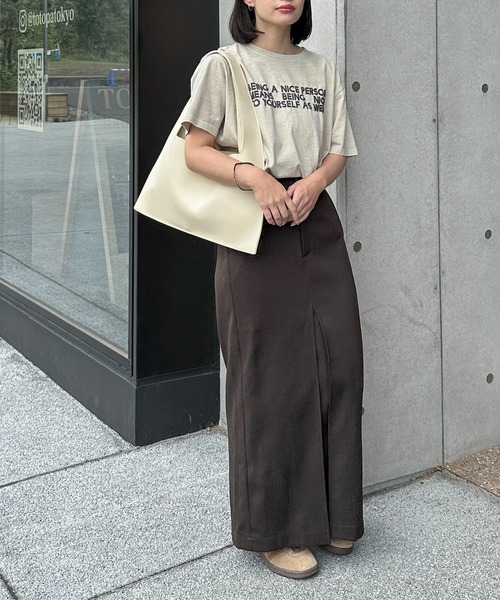 feepur（フェピュール）の「トライアングルショルダーバッグ（ショルダーバッグ・レディース・ブラック/アイボリー・FREE）」の9枚目の写真